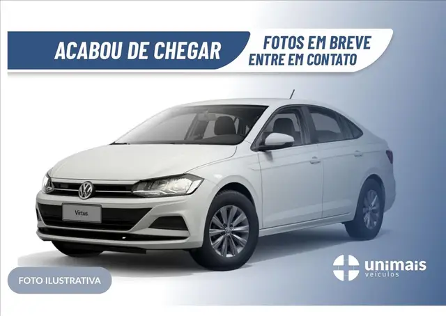 Carro Volkswagen Virtus 2019 1.0 200 TSI Comfortline (Flex) (Aut)