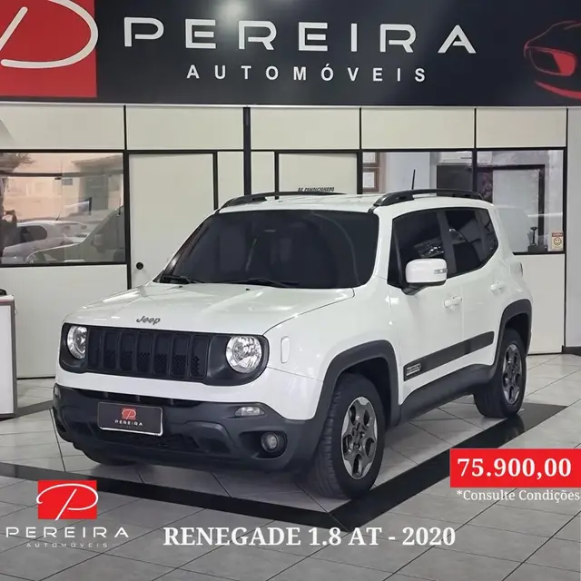 Carro Jeep Renegade 2020 1.8 4x2 (Aut) (Flex)