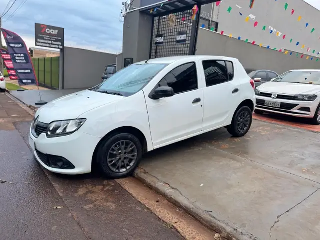 Carro Renault Sandero 2017 Authentique Hi-Power 1.0 16V (Flex)