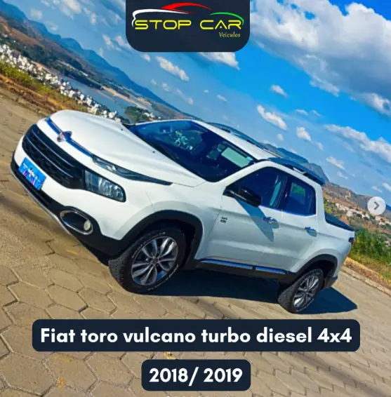 Carro Fiat Toro 2019 Volcano 2.0 diesel AT9 4x4