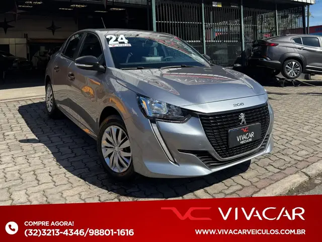 Carro Peugeot 208 2024 Like 1.0