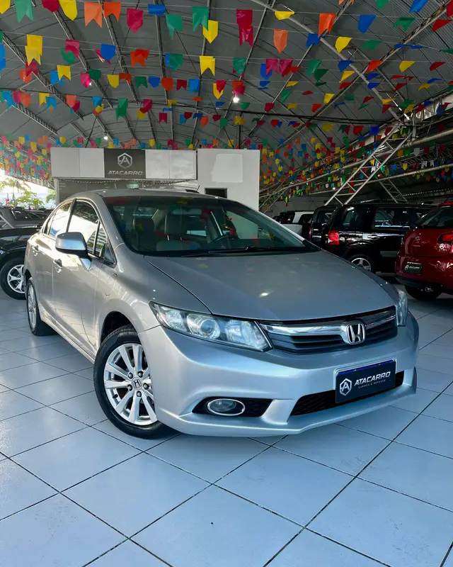 Carro Honda Civic 2014 New  LXS 1.8 16V i-VTEC (Aut) (Flex)