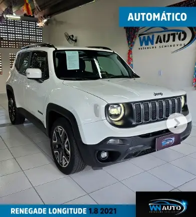 Carro Jeep Renegade 2021 Longitude 1.8 4x2 (Aut) (Flex)