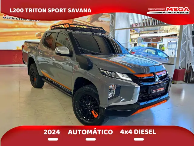 Carro Mitsubishi L200 Triton Sport 2024 Savana 2.4 DID-H 4x4 (Aut.)