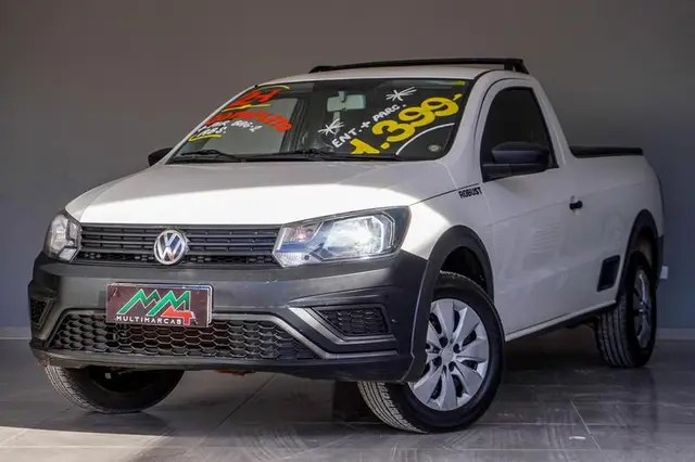 Carro Volkswagen Saveiro 2021 Robust 1.6 MSI CS (Flex)