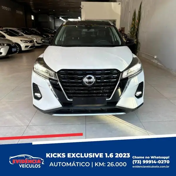 Carro Nissan Kicks 2023 Exclusive 1.6 CVT (Flex)