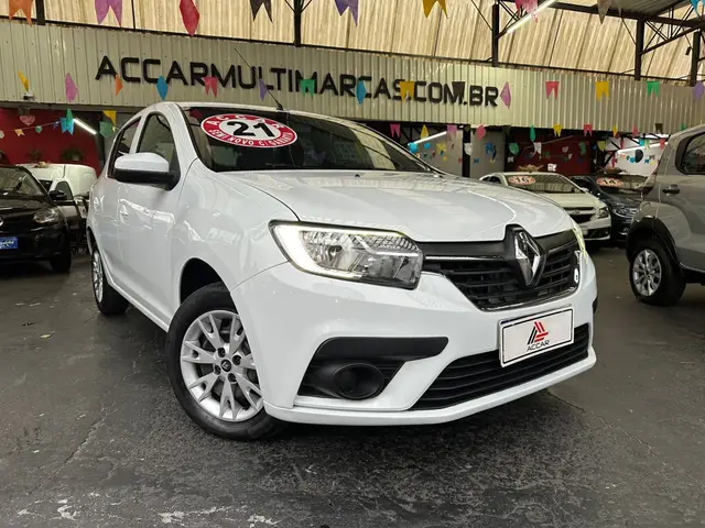 Carro Renault Sandero 2021 Life 1.0 12V SCe (Flex)