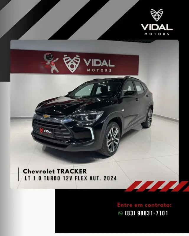 Carro Chevrolet Tracker 2024 LT 1.0 Turbo (Aut.)