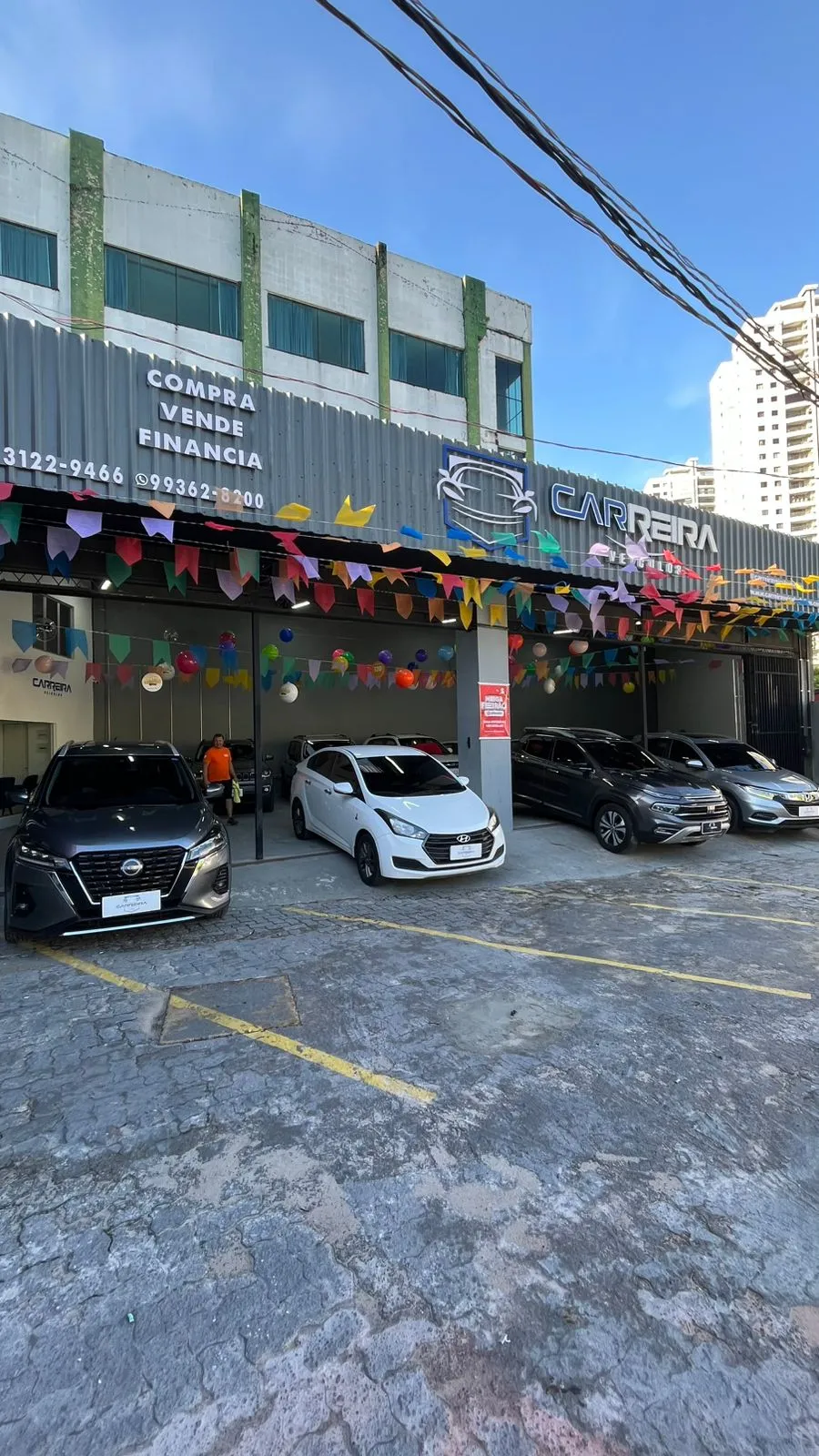 Fachada da loja Veículos à venda em CARREIRA VEICULOS LTDA - Belém - PA | Mobiauto