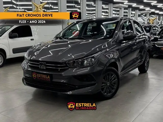 Carro Fiat Cronos 2024 Drive 1.0