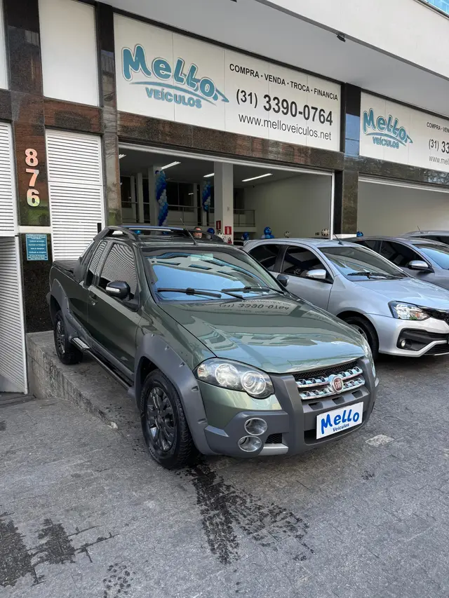 Carro Fiat Strada 2010 Adventure Locker 1.8 8V (Flex) (Cabine Estendida)