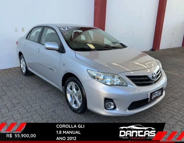 Carro Toyota Corolla 2012 Sedan 1.8 Dual VVT-i GLI (aut) (flex)