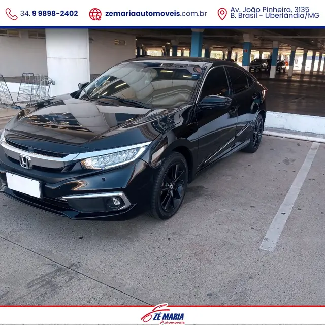 Carro Honda Civic 2020 Touring 1.5 Turbo CVT