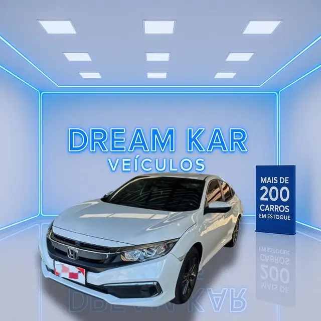 Carro Honda Civic 2021 2.0 LX CVT