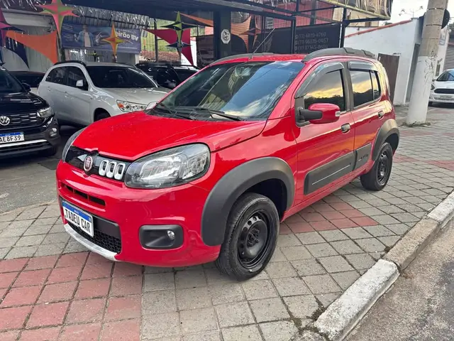 Carro Fiat Uno 2015 Way 1.0 8V (Flex) 4p