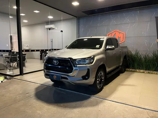 Carro Toyota Hilux Cabine Dupla 2021 SRV 2.8 TDI CD 4x4 (Aut)