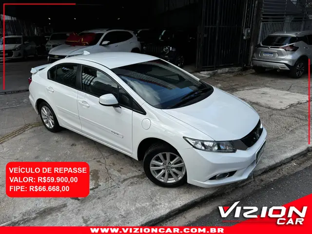 Carro Honda Civic 2014 LXS 1.8 i-VTEC (Aut) (Flex)