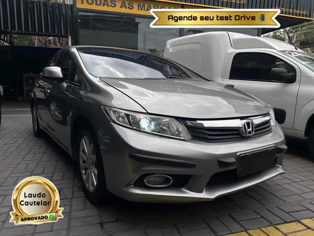 Carro Honda Civic 2014 New  LXS 1.8 16V i-VTEC (Flex)