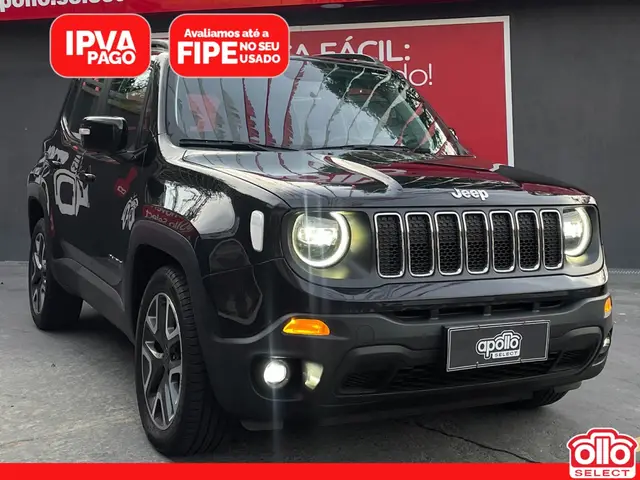 Carro Jeep Renegade 2021 Longitude 1.8 4x2 (Aut) (Flex)