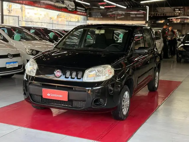 Carro Fiat Uno Mille 2011 Uno Mille Celeb. WAY ECON. 1.0 F.Flex 2p
