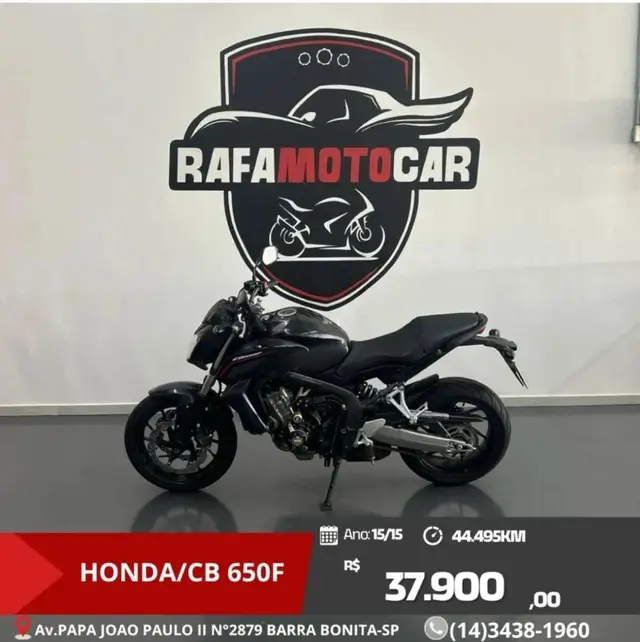 Moto Honda CB 650F 2015 (ABS)