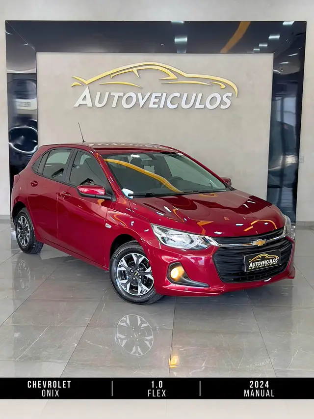 Carro Chevrolet Onix 2024 1.0