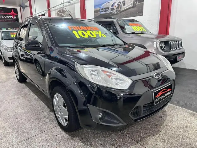 Carro Ford Fiesta Hatch 2014 SE 1.0 RoCam (Flex)