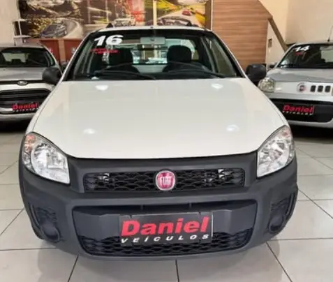 Carro Fiat Strada 2016 Working HARD 1.4 Fire Flex 8V CD
