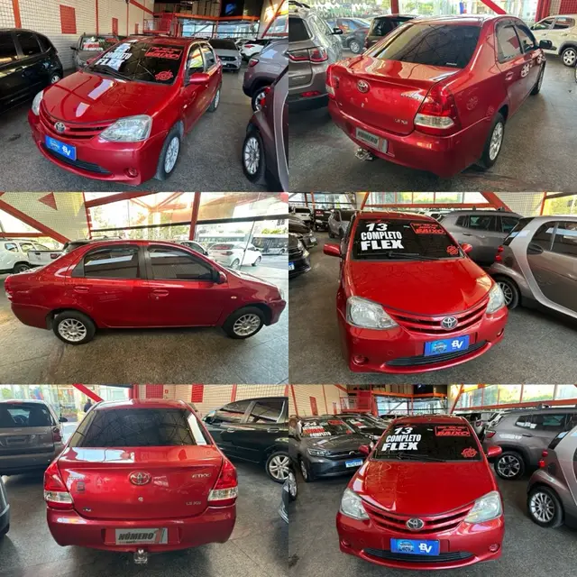 Carro Toyota Etios Sedan 2013 XS 1.5 (Flex)