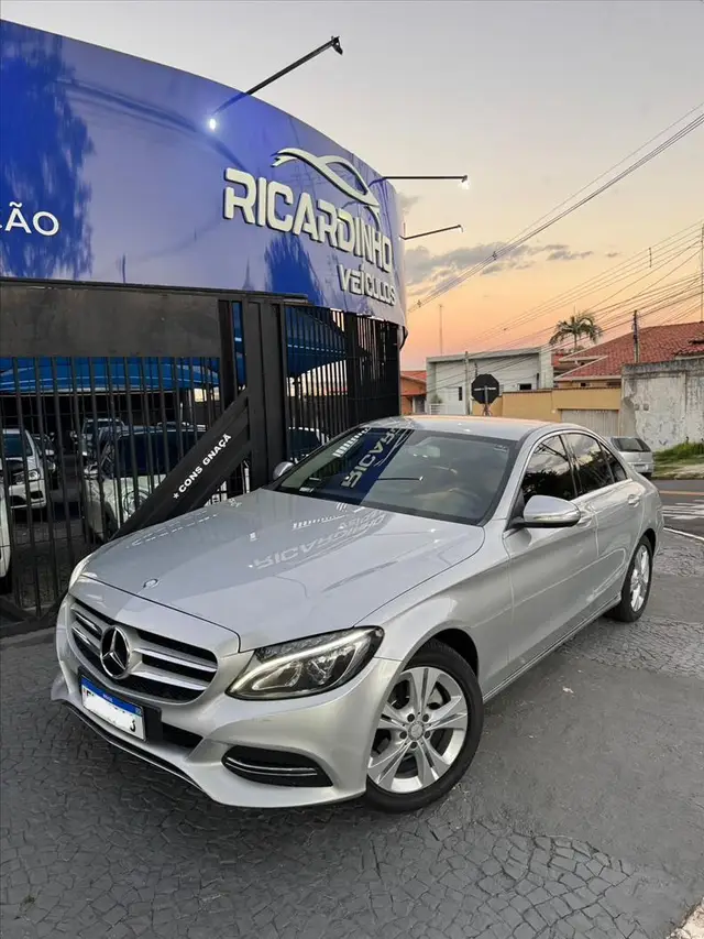 Carro Mercedes-Benz Classe C 2015 C 180 1.6 CGI Turbo