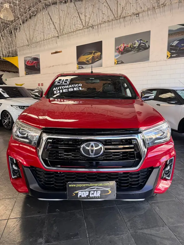 Carro Toyota Hilux Cabine Dupla 2020 Hilux 2.8 TDI SRX CD 4x4 (Aut)