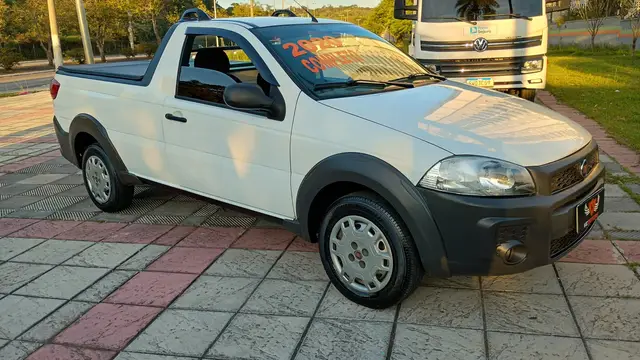 Carro Fiat Strada 2020 Hard Working 1.4 (Flex) (Cabine Simples)