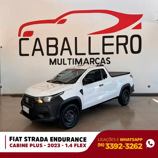 Carro Fiat Strada 2023 Endurance 1.4 Cabine Plus (Flex)