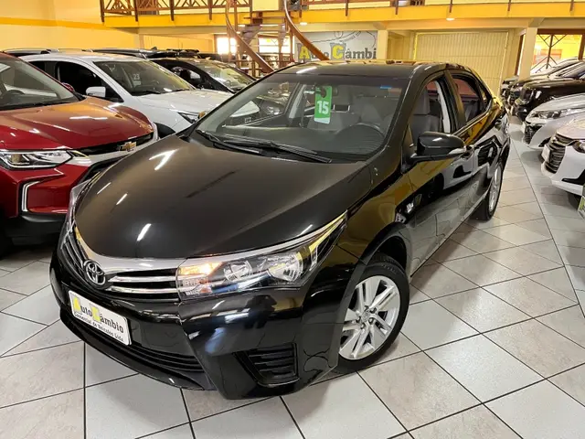 Carro Toyota Corolla 2015 Sedan 1.8 Dual VVT-i GLi Multi-Drive (Flex)
