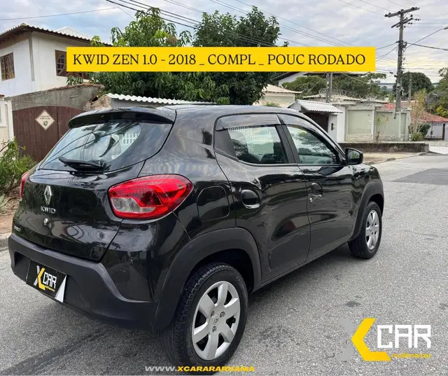 Carro Renault Kwid 2018 Zen 1.0 12v SCe (Flex)