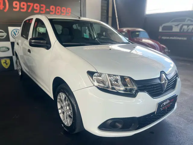 Carro Renault Sandero 2019 Authentique 1.0 12V SCe (Flex)