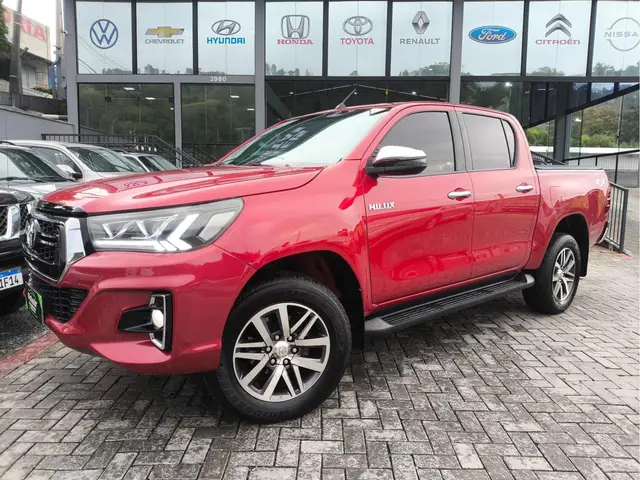 Carro Toyota Hilux Cabine Dupla 2019 Hilux 2.8 16v TDI SRV CD 4x4 (Aut)