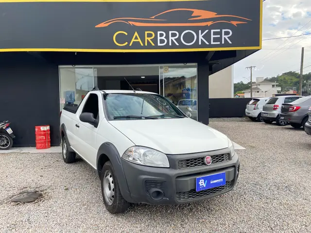 Carro Fiat Strada 2020 Hard Working 1.4 (Flex) (Cabine Simples)
