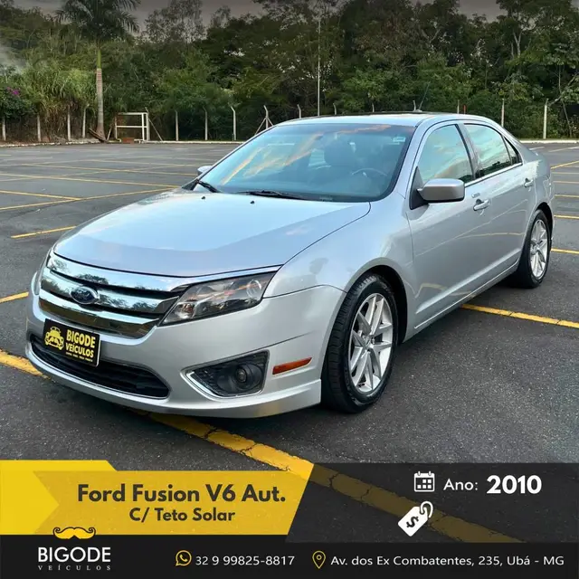 Carro Ford Fusion 2010 3.0 V6 SEL AWD