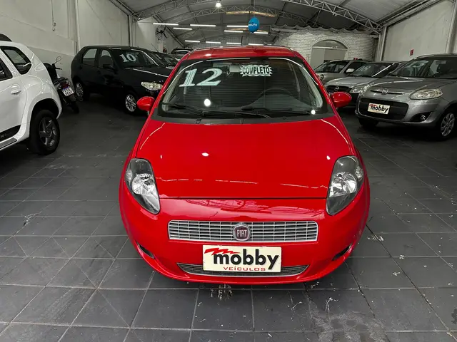 Carro Fiat Punto 2012 ATTRACTIVE ITALIA 1.4 F.Flex 8V 5p