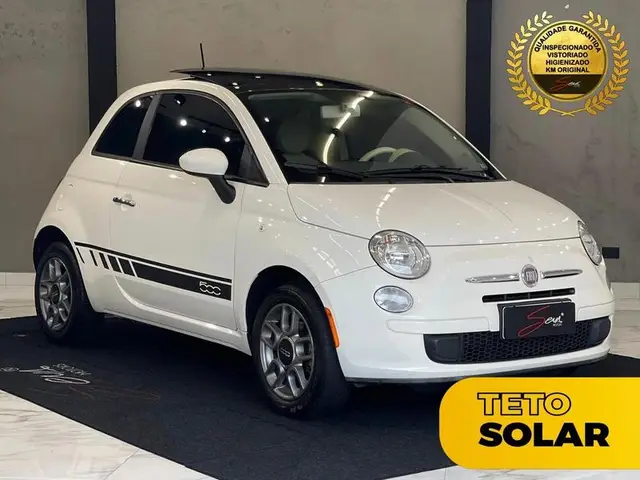 Carro Fiat 500 2012 Cult 1.4 8V