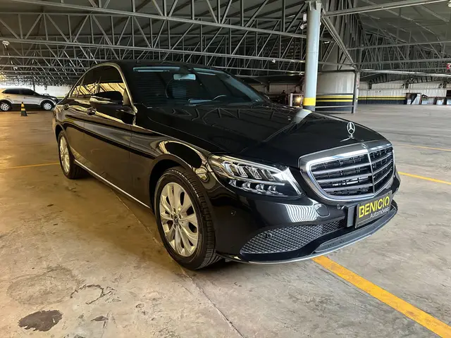 Carro Mercedes-Benz C 180  2020 Exclusive 1.6 CGI Gasolina (Aut)