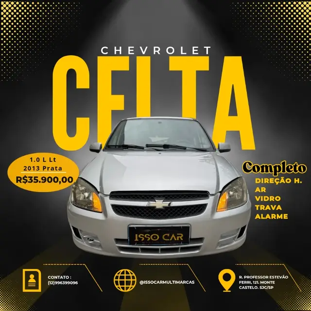 Carro Chevrolet Celta 2013 LT 1.0 (Flex)