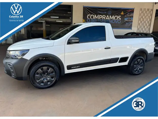 Carro Volkswagen Saveiro 2025 Robust Total Flex 16V