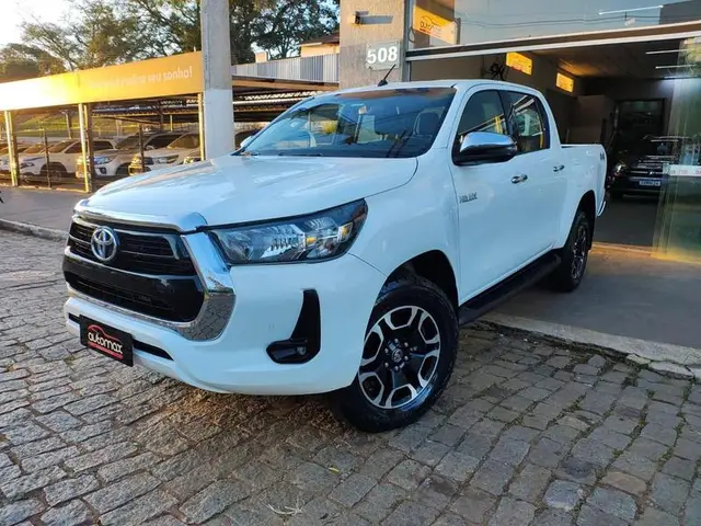 Carro Toyota Hilux Cabine Dupla 2021 SRV 2.8 TDI CD 4x4 (Aut)