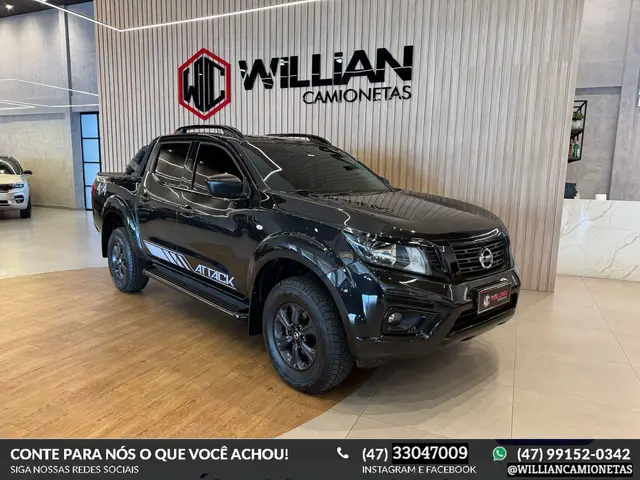 Carro Nissan Frontier 2021 2.3 CD Turbo Attack TDI Auto 4x4