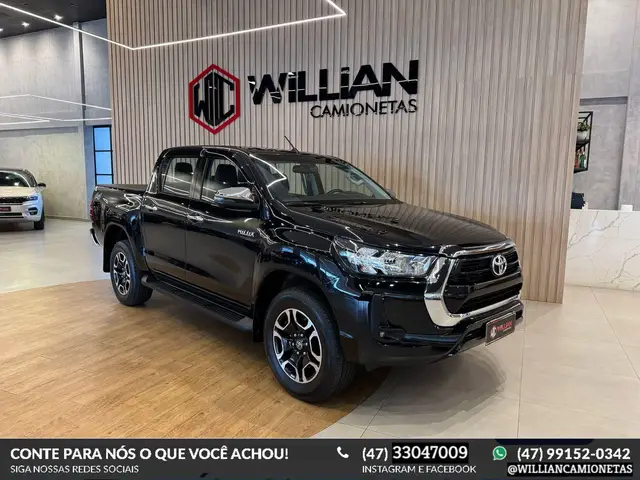 Carro Toyota Hilux Cabine Dupla 2022 SRV 2.8 TDI CD 4x4 (Aut)