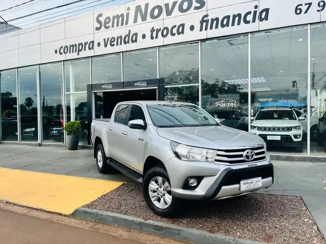 Carro Toyota Hilux Cabine Dupla 2018 Hilux 2.8 TDI SRV CD 4x4 (Aut)