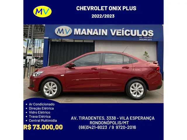 Carro Chevrolet Onix Plus 2023 LT 1.0