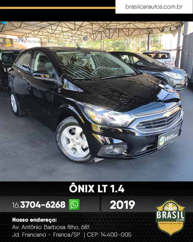 Carro Chevrolet Onix 2019 1.4 LT SPE/4